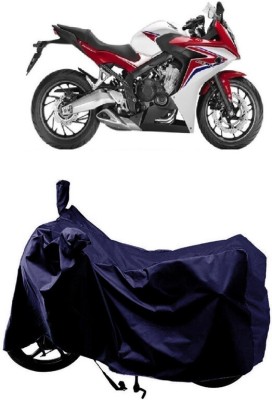 SUGASHRI Waterproof Two Wheeler Cover for Honda(CBR 650F, Blue)