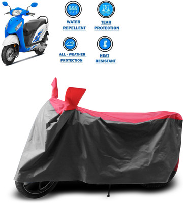 PAGORA Two Wheeler Cover for Honda(Activa i, Grey)