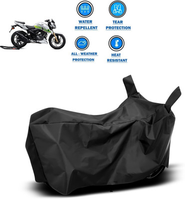 CODOKI Two Wheeler Cover for TVS(Apache RTR 200 Fi E100, Black)