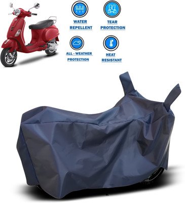 PAGORA Two Wheeler Cover for Piaggio(Vespa VXL 125, Blue)