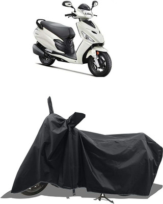 SK AUTO Two Wheeler Cover for Hero(Maestro, Black)