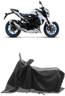 SUGASHRI Waterproof Two Wheeler Cover for Suzuki(GSX-S750, Grey, Black)