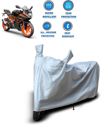 CODOKI Two Wheeler Cover for KTM(RC 125, Silver)