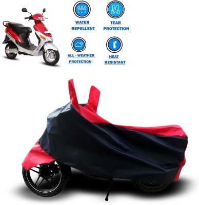 PAGORA Two Wheeler Cover for Hero(Electric E-Sprint, Red)