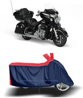 DSAMI Two Wheeler Cover for Indian(Roadmaster, Blue)