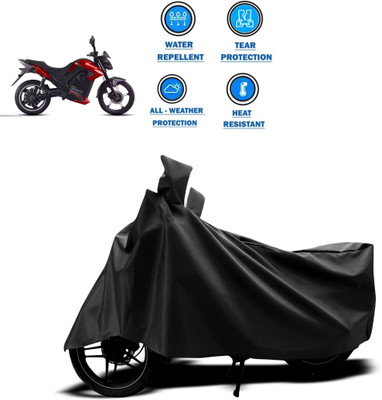 GOSHIV-car and bike accessories Two Wheeler Cover for Universal For Bike(Black)