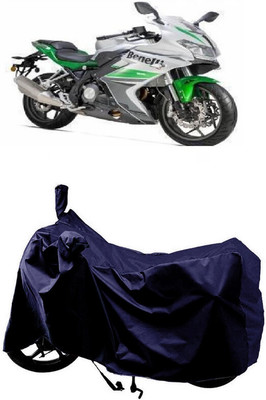 SUGASHRI Waterproof Two Wheeler Cover for Benelli(302R, Blue)