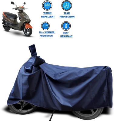 CODOKI Two Wheeler Cover for Okinawa(Ridge Plus, Blue)