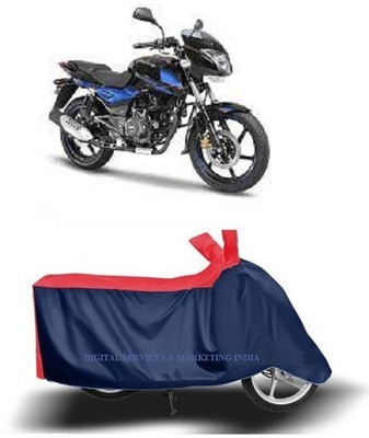 DSAMI Two Wheeler Cover for Bajaj(Pulsar 150 DTS-i, Blue)