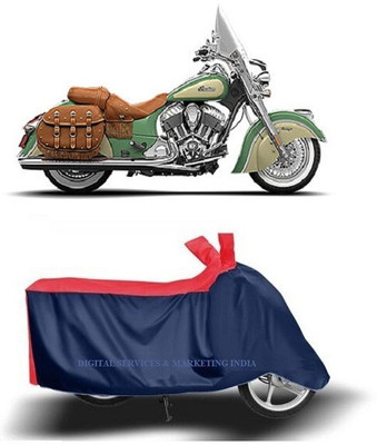 DSAMI Two Wheeler Cover for Indian(Chief Vintage, Blue)