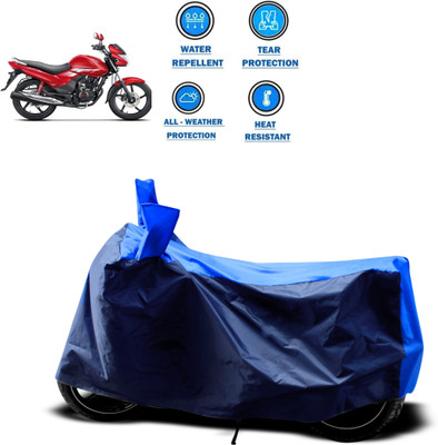 CODOKI Two Wheeler Cover for Hero(Achiever, Blue)