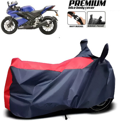 smwzxyu Waterproof Two Wheeler Cover for Universal For Bike(R15 V3, Red)