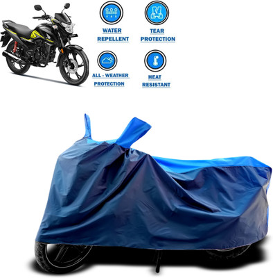 CODOKI Two Wheeler Cover for Honda(SP125, Blue)
