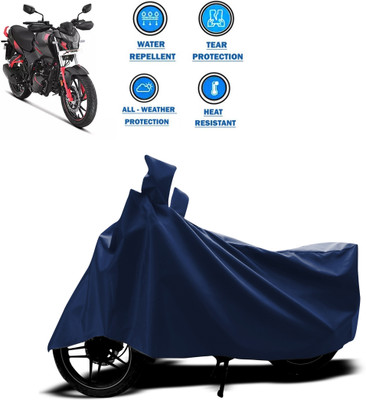 GOSHIV-car and bike accessories Two Wheeler Cover for Hero(Xtreme, Blue)