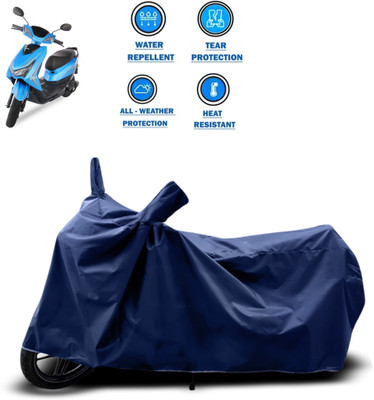 CODOKI Two Wheeler Cover for Ampere(E Lite, Blue)