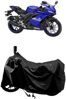 SUGASHRI Waterproof Two Wheeler Cover for Yamaha(YZF R15 V3, Black)