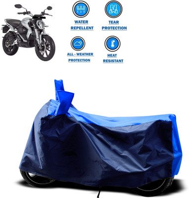 CODOKI Two Wheeler Cover for Revolt(RV 300, Blue)