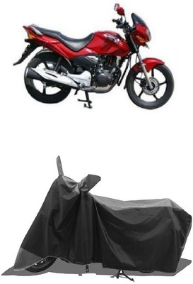 SUGASHRI Waterproof Two Wheeler Cover for Honda(CBZ TYPE 1, Grey, Black)