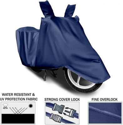 SK AUTO Waterproof Two Wheeler Cover for Royal Enfield(Bullet Trials 500, Blue)