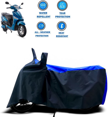 CODOKI Two Wheeler Cover for Hero(Electric Optima, Blue)