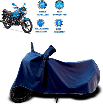PAGORA Two Wheeler Cover for Hero(Glamour FI, Blue)