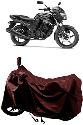 SUGASHRI Waterproof Two Wheeler Cover for Yamaha(SZ-RR V BS6, Maroon)