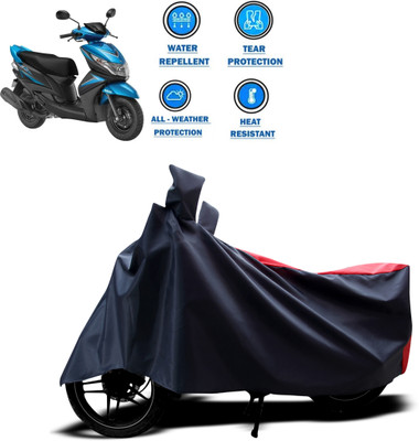 CODOKI Two Wheeler Cover for Yamaha(Ray Z, Red)