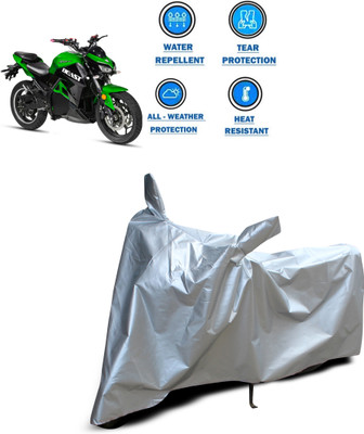 PAGORA Two Wheeler Cover for Universal For Bike(Silver)