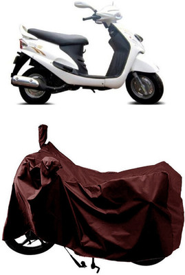 SUGASHRI Waterproof Two Wheeler Cover for Mahindra(Rodeo UZO, Maroon)