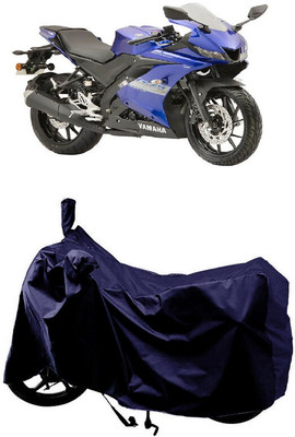 SUGASHRI Waterproof Two Wheeler Cover for Yamaha(YZF R15S BS6, Blue)