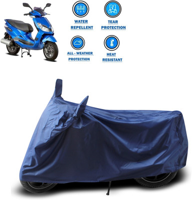 CODOKI Two Wheeler Cover for Bajaj(Blade 125, Blue)