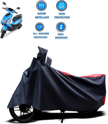 CODOKI Two Wheeler Cover for Ampere(E Lite, Red)