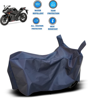 CODOKI Two Wheeler Cover for Yamaha(YZF R3, Blue)