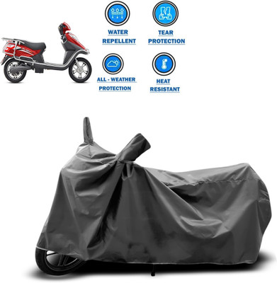 CODOKI Two Wheeler Cover for Hero(Electric Flash, Grey)