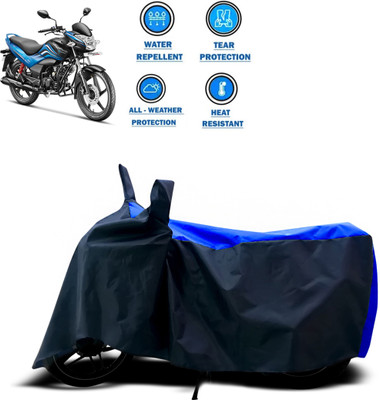CODOKI Two Wheeler Cover for Hero(Passion Xpro, Blue)