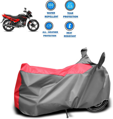 PAGORA Two Wheeler Cover for Hero(Glamour Programmed FI, Grey)