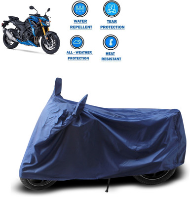 CODOKI Two Wheeler Cover for Suzuki(GSX, Blue)