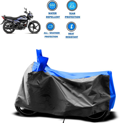 PAGORA Two Wheeler Cover for Hero(Splendor NXG, Grey)