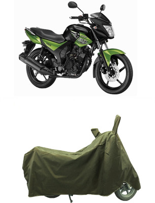 Coxtor Waterproof Two Wheeler Cover for Yamaha(SZ RR V2.0 BS6, Gold)