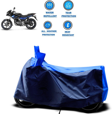 CODOKI Two Wheeler Cover for Bajaj(Pulsar 150 DTS-i, Blue)