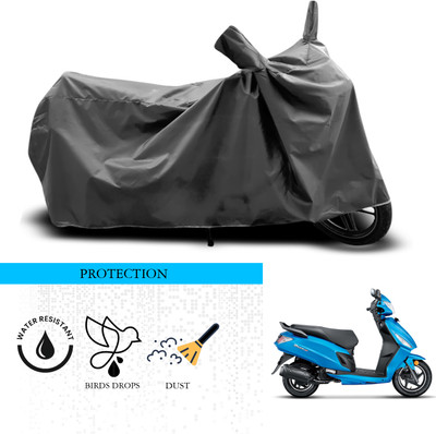 ANTHUB Waterproof Two Wheeler Cover for Hero(Dash, Grey)