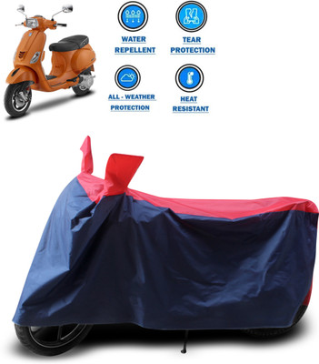 CODOKI Two Wheeler Cover for Piaggio(Vespa SXL 125, Red)