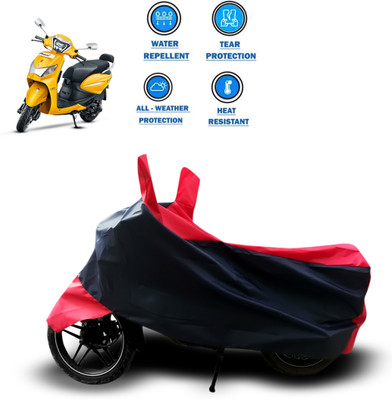 PAGORA Two Wheeler Cover for Hero(Pleasure, Red)