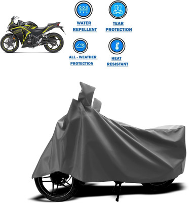 CODOKI Two Wheeler Cover for Honda(CBR 250R, Grey)