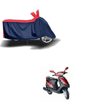 DeepShakshi AUTOMOTIVE Waterproof Two Wheeler Cover for Mahindra(Kine, Red, Blue)