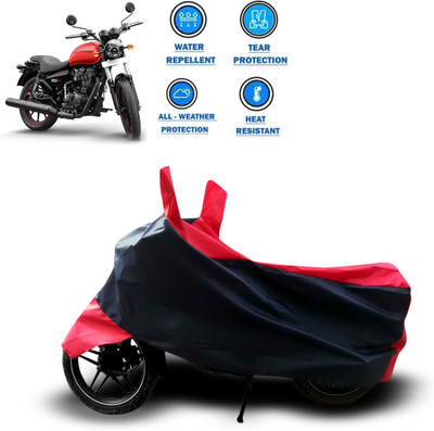 CODOKI Two Wheeler Cover for Royal Enfield(Thunderbird 350, Red)