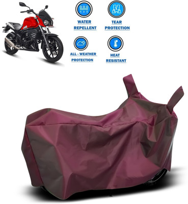 CODOKI Waterproof Two Wheeler Cover for Mahindra(Mojo UT 300, Maroon)
