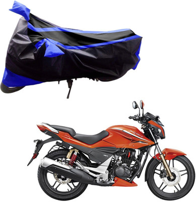 SK AUTO Two Wheeler Cover for Hero(Xtreme Sports, Black, Blue)