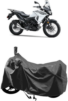 SUGASHRI Waterproof Two Wheeler Cover for Kawasaki(Versys X 300 BS6, Grey)