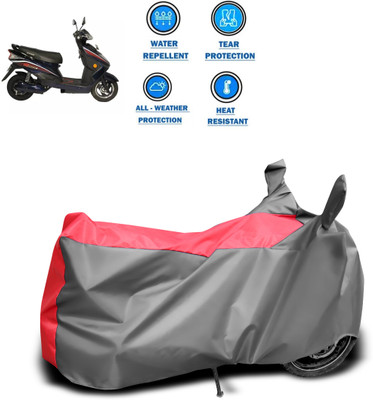 CODOKI Two Wheeler Cover for Okinawa(Ridge, Grey)